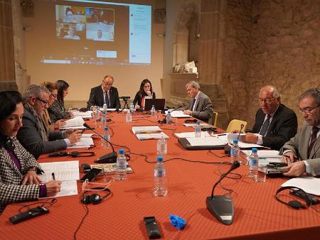 Imagen El Pleno del Museo Esteban Vicente, presidido por Miguel Ángel de Vicente, aprueba un presupuesto de 672.000 euros para 2023